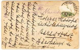 Sebeők Sára operaénekesnő saját kezű aláírása fotó képeslapon