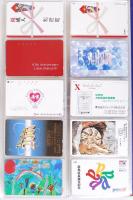 1200 darabos igényes japán telefonkártya gyűjtemény gyűrűs berakóban / Japanese phone card collectio...