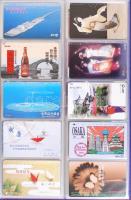 1200 darabos igényes japán telefonkártya gyűjtemény gyűrűs berakóban / Japanese phone card collectio...