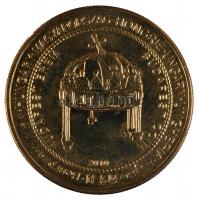 2010. "Budapest Érem" 150db aranyozott emlékérem (32mm) különféle motívumokkal T:1