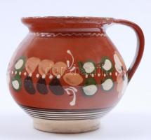 3db népi kerámia edény / 
Folkloristic ceramic jars, 12/20cm