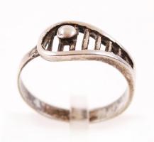Női ezüst gyűrű / Women's silver ring 2,3 g, size: 56