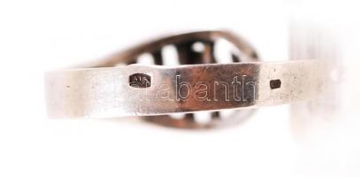 Női ezüst gyűrű / Women's silver ring 2,3 g, size: 56