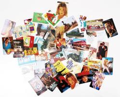 1987-1988 46db különböző kártyanaptár vegyes témákban (vasút, reklám, utazás, filmszínészet stb.)