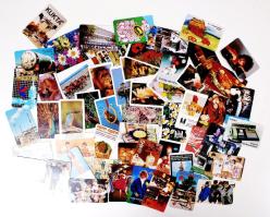 1988 55db kártyanaptár vegyes témákban (állatok, virágok, ipari, mezőgazdasági, kereskedelmi egységek). Köztük ritka kisüzemi példányok is, szép állapotban.