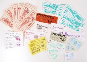 1992-1996 58db diszkó belépőjegy