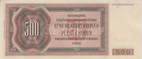 Német 3. Birodalom/Cseh-Morva Protektorátus 1942. 500K T:I-
German Third Reich/Protectorate of Bohem...