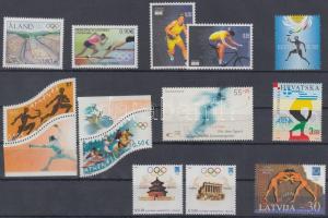 Europa 2004 Summer Olympics, Athens 9 diff. countries 12 diff. stamps, Európa 2004 Nyári olimpia, Athén 9 klf ország 12 klf bélyeg