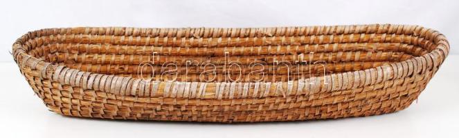 Szakajtó, font háncsból, 58×21 cm