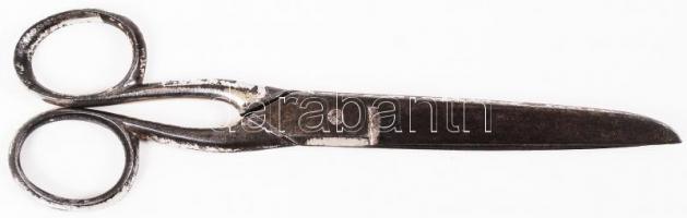 Antik Solingen szabó olló, h:17 cm
