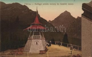 Tátra Szilágyi emlék torony és Szalóki csúcs / monument, peak