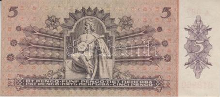 1939. 5P (2x) egymás utáni sorszámmal T:I