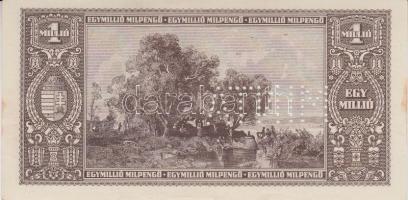 1946. 1.000.000MP hamis "MINTA" perforációval T:II