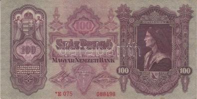 1930. 100P "*E" (4x) egymás utáni sorszámmal T:I,I-,II