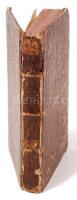 Antonius Erber: Institutiones Dialecticae. Kassa, 1763, Typis Academicis Soc. Jesu, 176p. Egészbőr k...