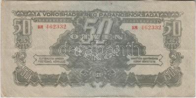 1944. 50P "Vöröshadsereg Parancsnoksága" T:III