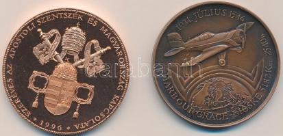 Bozó Gyula (1913-2004) 1991. "60 éves a Magyar Óceánrepülés" + 1996. "Ezeréves az Apo...