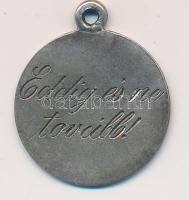 1849. 6Kr Ag "Eddig és ne tovább" vésettel T:2 F.