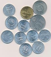 1966-1990. 50f (12x) + 1Ft (3x) + 2Ft + 10Ft T:1,1-,2