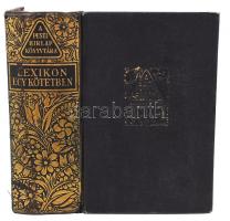 A Pesti Hírlap lexikona. A mindennapi élet és az összes ismeretek kézikönyve egy kötetben, A-Z, rengeteg képpel és színes térképekkel. Bp., 1937, Pesti Hírlap. Aranyozott kiadói vászonkötésben. A borító kopott, a gerincen szakadás.