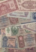 100db vegyes pengő bankjegy + 3db 10Ft T:vegyes