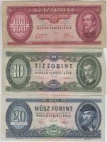 1949. 100Ft (3x) + 1957. 100Ft + 1969. 10Ft (4x) + 1975. 20Ft (3x) + 1980. 20Ft T:II,III