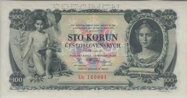 Csehszlovákia 1931. 100K "SPECIMEN" lyukasztással T:I
Czechoslovakia 1931. 100 Korun &quot...