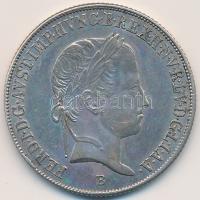 1845B 20Kr Ag "V. Ferdinánd" T:1-,2