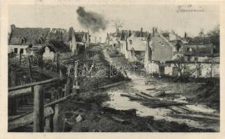 Beaurains WWI destroyed buildings