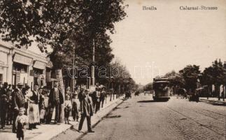 Braila Calarasi street, shop, tram (EK)