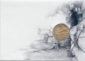 2001. 200Ft "Molnár Ferenc: A Pál utcai fiúk" érmés levelezőlapon T:BU