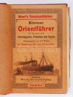 Woerl's Reisehandbüchler - Kleiner Orientführer für reisende nach Unterägypten, Palästina und Syrien. Leipzig, With lots of maps and wood-engravings