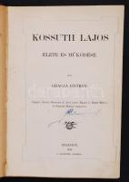 Gracza György: Kossuth Lajos élete és működése. Cserépy Árpád, Homicskó Athanáz, Kiss Lajos, Markt L., Nemes Mihály és Szemlér Mihály rajzaival. Bp., 1893. Budapest. 2 sztl. lev. 230p. 1 sztl. lev. Szövegközti és egészoldalas képekkel gazdagon illusztrált. Egészvászon-kötésben.