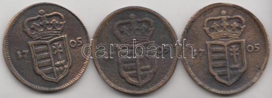 1705. XX Poltura "II. Rákóczi Ferenc" múzeumi öntvény (3x)