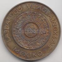 Bognár György (1944-) 1986. "Labdarúgó Világbajnokság Mexikó" ezüstözött fém emlékérem T:PP (korrodáció)