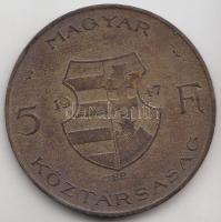 1947. 5Ft Ag "Kossuth" T:3