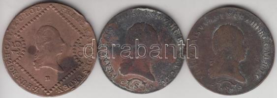 1812S 3Kr (2x) + 1817B 15Kr T:2-,3