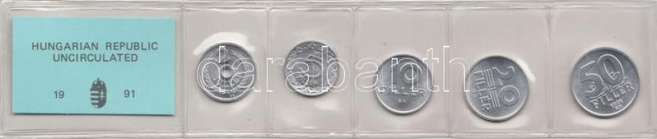 1991. 2f-50f 5klf db forgalmi sor fóliában T:1