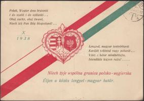 1935 A lengyelországi jamboree-ról küldött képeslap, résztvevők aláírásával Doró Gábor tanárnak / 19...