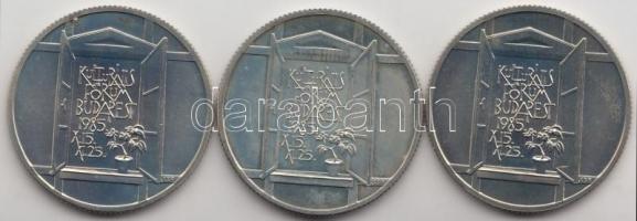 1985. 100Ft "Kulturális fórum" (3x) T:BU