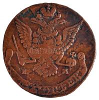 Oroszország 1776E-M 5k Cu "II.Katalin" T:3 Russia 1776E-M 5 Kopeks Cu "Catherine II" C:F Krause C#59.3