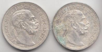 1912-1916. 1K Ag "Ferenc József" (2x) T:2,2-