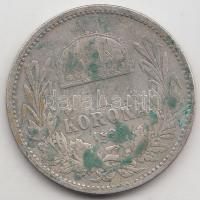 1893. 1K Ag "Ferenc József" T:2-,3