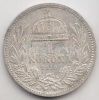 1915. 1K Ag "Ferenc József" T:2-