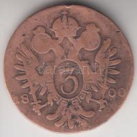 1800G 3Kr Cu "II. Ferenc" T:3 Krause KM#2115.3