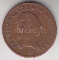 Ausztria 1800C 1Kr Cu "II. Ferenc" T:3 Austria 1800C 1 Kreuzer Cu "Franz II" C:F Krause KM#2111