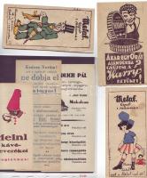 1910 6db számolócédula