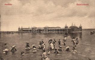 Balatonfüred fürdőház, kollázs