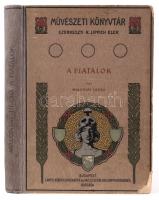 Művészeti könyvtár: Malonyay Dezső: A fiatalok 16 melléklet, 3 hasonmás és 197 szövegbe nyomott képpel. Bp., é.n. Lampel. Festett Gottermayer egészvászon kötésben. Borítón kis hibával
