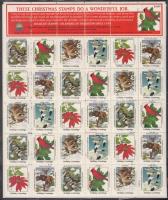 Karácsonyi levélzáró 30-as ív